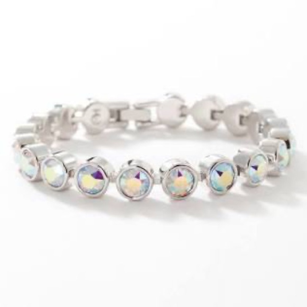 Touchstone Crystal Aurora Borealis Ice Bracelet